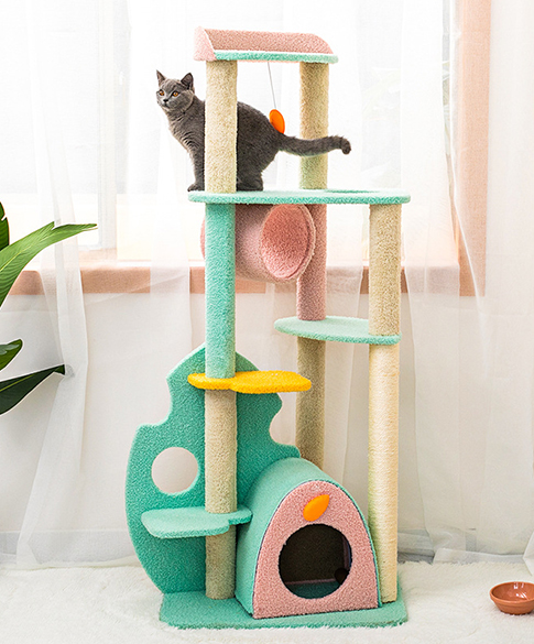 Arbre à chat Tour de chat pour chatons Pet House Play